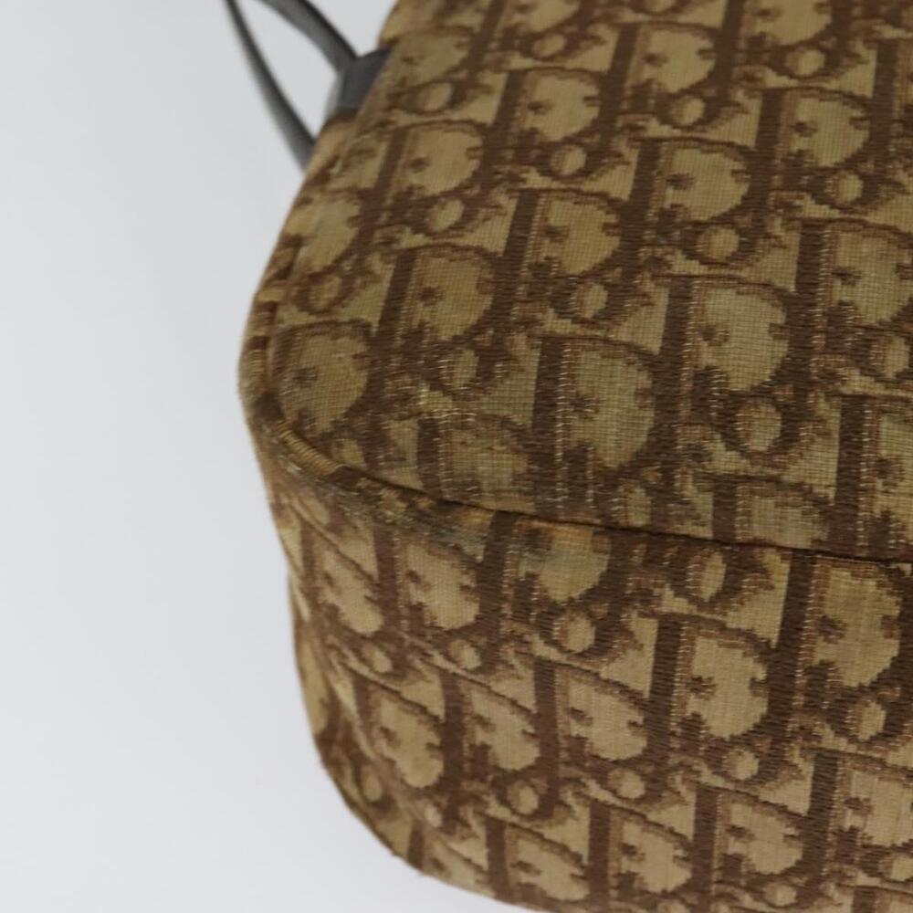 DIOR Trotter Canvas Shoulder Bag Brown - Picture 15 of 16